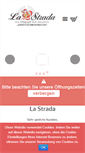 Mobile Screenshot of pizza-la-strada.de